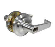 LSDA Grade 2 Entry Lever Less Latch Satin Chrome Sfic L100IC26D Ll