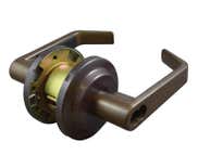 LSDA Grade 2 Storeroom Lever Less Latch Dark Bronze Sfic L140IC10BE Ll