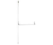 FALCON Concealed Vertical Rod Narrow Stile Exit Device 44" X 7' Aluminum 1990EO P28