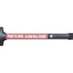 075080 DETEX Value Series Alarm Exit English Cylinder Dogging 48" V40 628EB CD99 48RWE