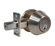 LSDA Grade 3 Single Cylinder Deadbolt Weiser Adjustable Ul 5-PIN Satin Nickel 20 15W Adj Ul KA4