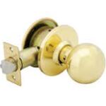 LSDA Grade 2 Exit Knob Ball 2-3/4" Ul Bright Brass Schlage C 130B3 2-3/4UL Asa