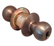 LSDA Grade 2 Entry Knob Ball Less Latch Dark Bronze Sfic 100B IC10BE Ll