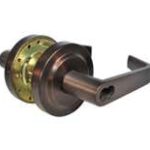 090637 LSDA Grade 2 Entry Lever Madison Less Latch Dark Bronze Sfic 300MA10BE Ic/Ll