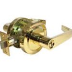 LSDA Grade 2 Privacy Lever Madison Ul 2-3/4" Bright Brass 320MA3 2-3/4UL