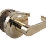 LSDA Grade 2 Passage Lever Madison Less Latch Bright Brass 310MA3LL