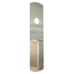 LSDA Exit Trim Nightlatch Pull Plate Stainless Steel For PD9200 Series PDT22RV630