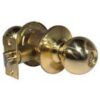 LSDA Grade 2 Storeroom Knob Ball 2-3/4" Bright Brass Schlage C 140B3 2-3/4SCH C