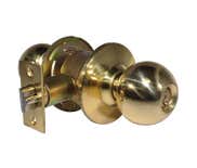 LSDA Grade 2 Storeroom Knob Ball 2-3/4" Bright Brass Schlage C 140B3 2-3/4SCH C