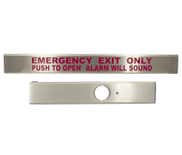 LSDA Exit Alarm Kit 36" Lc Stainless Steel PD9000AK32D36