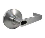 LSDA Exit Trim Storeroom Lever/Rose Less Sfic Satin Chrome For PD9000 Series PDT45SFIC LC26D