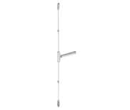 FALCON SURFACE VERTICAL ROD EXIT DEVICE LEFT HAND REVERSE FIELD REVERSIBLE STAINLESS STEEL 3'x7' 25V EO US32D 3LHR