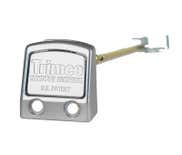 TRIMCO Lockdown Panic Button Satin Chrome LDH100 626