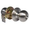 LSDA Grade 2 Entry Knob Plymouth 2-3/8" Stainless Steel Schlage C 100P32D2-3/8SCH C074DL