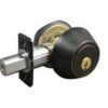 LSDA Grade 3 Double Cylinder Deadbolt Schlage C 4-WAY Removable Cylinder Aged Bronze 25R11P S 4-WAY KA4