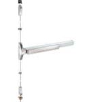 LSDA Grade 1 Exit Device Narrow Stile Vertical Rod 36" Stainless Steel PD9100V630N36