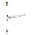LSDA Grade 1 Exit Device Narrow Stile Concealed Rod 48" Stainless Steel PD9100CR630N48