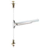 LSDA Grade 1 Exit Device Narrow Stile Concealed Rod 48" Stainless Steel PD9100CR630N48