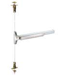 LSDA Grade 1 Exit Device Narrow Stile 36" Concealed Rod Stainless Steel PD9100CR630N36