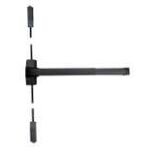 LSDA Grade 1 Vertical Rod Exit Device 48" Matte Black PD9000V19 48