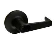 LSDA Exit Trim Storeroom Lever With Rose Matte Black PDT45SFIC LC19
