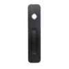 LSDA Exit Trim Pull Plate Storeroom Less Cylinder Matte Black PDT47 19
