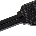Magnetic Key Kwikset Black 1/Card