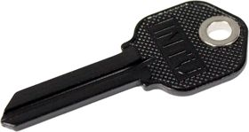Magnetic Key Kwikset Black 1/Card