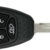Chrysler 6 Button Remote Head Key
