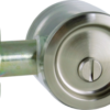 Round Pocket Privacy Door Lock, 2-3/8in Backset, 2-18in Diameter, 619/US15 Satin Nickel