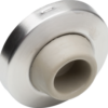 Wall Mount Stop Concave, 2-7/16in Diameter, Drywall and Wood Fasteners, 630/US32D Satin Stainless Steel