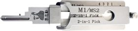 2-in-1 Pick/Decoder Master Lock M1 (4-Pin)