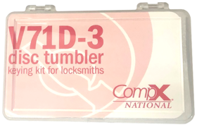 Disc Non-Master Keyed Key Kit