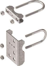 Galvanized Bracket to Mount Samson to 3in Post x 1-5/8in Gate Galvanized Bracket to Mount Samson to 3in Post x 1-5/8in Gate