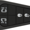 Chrysler 5 Button Replacement Pod Key