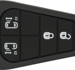 Chrysler 5 Button Replacement Pod Key