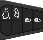 Chrysler 5 Button Replacement Pod Key