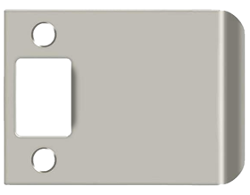 3in x 2-1/4in Extended Full Lip Strike, 630/US32D Stainless Steel
