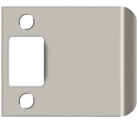 1.75in x 2-1/4in Extended Full Lip Strike, 630/US32D Stainless Steel