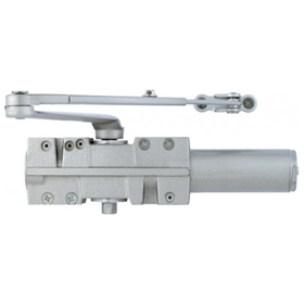 Closer Body, No Arms Included, Rounded Cover, Screws and Sex Bolts, 689/US28 Painted Aluminum