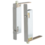 Pair Auto Flushbolts Wood Door, 630/US32D Satin Stainless Steel