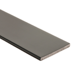 Solid Metal Astragal, 2in W x 1/8in H, Anodized Aluminum