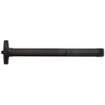 Advantex Narrow Weatherized Stile Rim Device, No Trim, Hex Dogging, 36in, 693/SPBLK Black Powder Coated