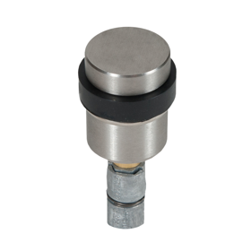 Focal Door Stop 1-1/4in Diameter, 626/US26D Satin Chrome