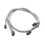 32in Wire Harness with Molex Connector on One End, Crimped Pins on Other with Attachable Molex, for Wood Doors