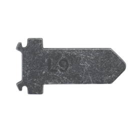 Tailpiece Clip-in Type for Functions AB, B, DA, DW, F, FEL and FEU Locks Series 175/195 Series (Stamped L9)