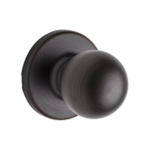 Polo Passage Knob, 6-Way Adjustable Latch 2-3/8in-2-3/4in Backset, Grade 3, 716/US11P Venetian Bronze Polo Passage Knob, 6-Way Adjustable Latch 2-3/8in-2-3/4in Backset, Grade 3, 716/US11P Venetian Bronze
