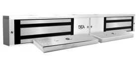 1200lbs Double Maglock 12/24VDC, LED, UL Listed (Before Sept 2023 Uses 2 BEA10LZBRMAG1UL Brackets)
