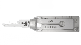 2-in-1 Pick/Decoder American Padlocks AM7/AM3 2-in-1 Pick/Decoder American Padlocks AM7/AM3