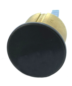 Dummy Rim Cylinder 1-1/8in, 622/US19 Matte Black Dummy Rim Cylinder 1-1/8in, 622/US19 Matte Black